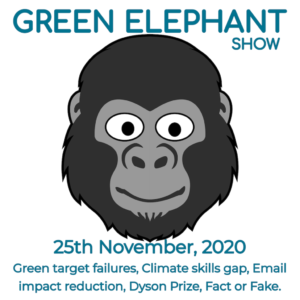 Green Elephant Show No 24 covering the latest sustainability news